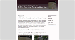 Desktop Screenshot of doffinconcrete.com